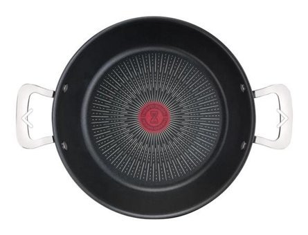 Tefal G25571 Cam Kapaklı Titanyum 26 cm Basık Tencere