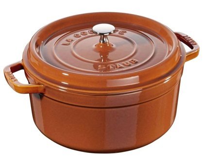 Staub La Cocotte Döküm Derin Tencere Kahverengi