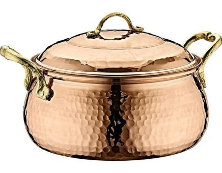 Oms Collection Anatolia 9200 Bakır 24 cm Derin Tencere