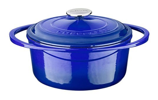 Lava Heritage Döküm 24 cm Derin Tencere Mavi