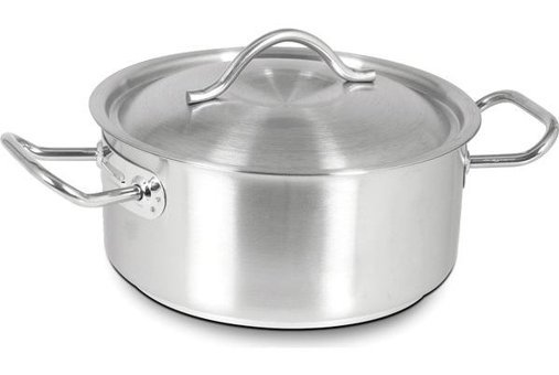 Kapp Silindirik Çelik 18 cm Derin Tencere
