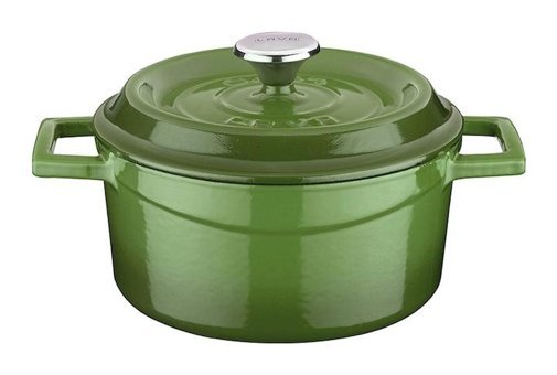 Lava Trendy Demir Döküm 12 cm Derin Tencere Yeşil