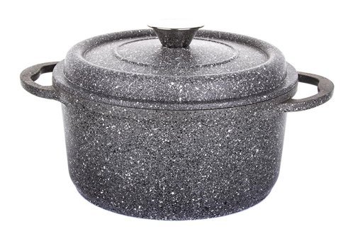 Aryıldız TT Cast Alu Granitium Granit 24 cm Derin Tencere
