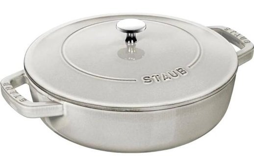 Staub Chistera Döküm 26 cm Basık Tencere