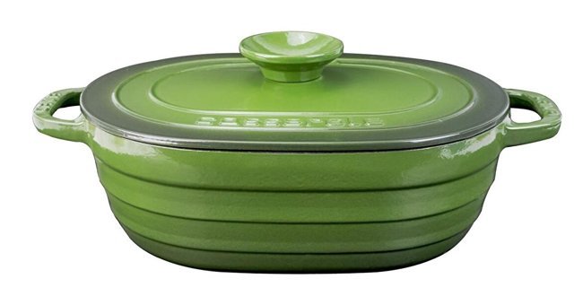 Lava Experience Demir Döküm 24 cm Derin Tencere Yeşil