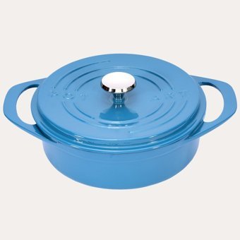Pot Art Döküm 26 cm Derin Tencere Mavi