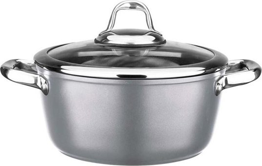 Leggno MST2828DT24GR Master Daily Cam Kapaklı Döküm 24 cm Derin Tencere