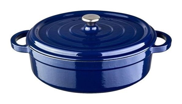 Leggno FLM4881ST24BL Flame Döküm 24 cm Basık Tencere