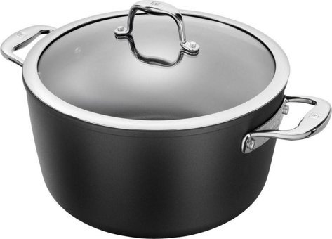 Zwilling Forte Cam Kapaklı Alüminyum 28 cm Derin Tencere