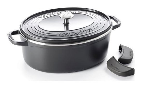Greenpan Çelik Kapaklı Granit 25 cm Derin Tencere