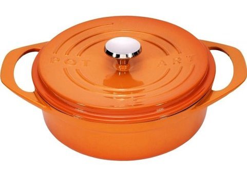 Pot Art Peach Döküm 26 cm Derin Tencere