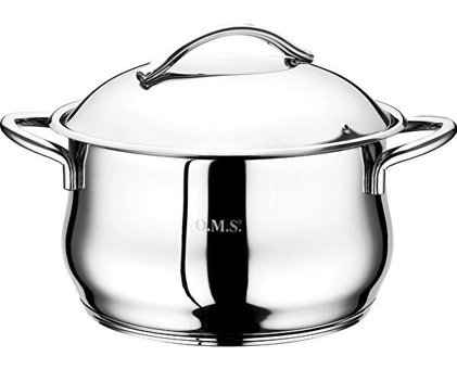 Oms Collection 2031 Paslanmaz Çelik 24 cm Derin Tencere