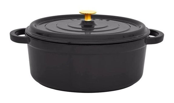 Leggno FLM4889DT20BK Flame Döküm 24 cm Derin Tencere