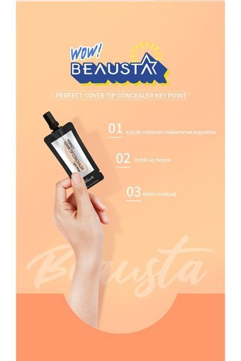 Beausta Perfect Cover Tip No:21 Göz Altı Likit Fırça Kapatıcı