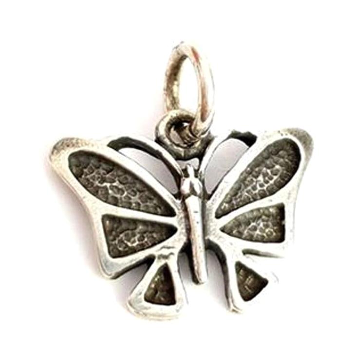Oseshop Kelebekli Forse Zincir Kadın Gümüş Kolye