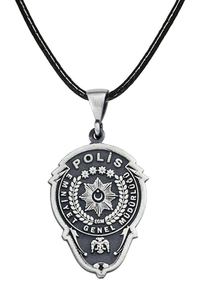 Lucky Life Polis Armalı 925 Ayar Kararmayan Forse Zincir Kadın Gümüş Kolye 55 cm