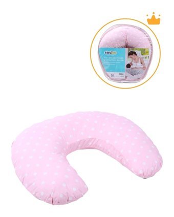 Babyjem Yıkanabilir Pembe Emzirme Yastığı