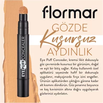 Flormar 002 Light 1 Göz Altı Likit Puff Kapatıcı