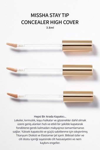 Missha Cover Maestro Tip No.21 / Piano Göz Altı ve Yüz Krem Stick Kapatıcı