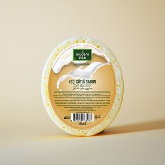 Modern Aktar Keçi Sütlü Katı Sabun 150 gr