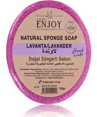Sudsenjoyoil Doğal El Yapımı Lavanta Katı Sabun 125 gr