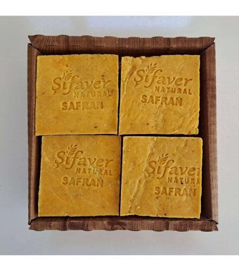 Şifaver Doğal El Yapımı Safran Katı Sabun 8x1 kg