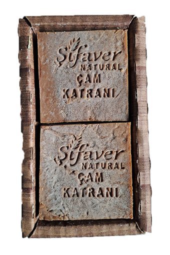 Şifaver Doğal El Yapımı Çam Katranı-Mantar Katı Sabun 4x500 gr