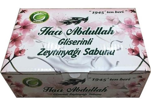Hacı Abdullah Gliserinli-Zeytinyağlı Katı Sabun 20x180 gr
