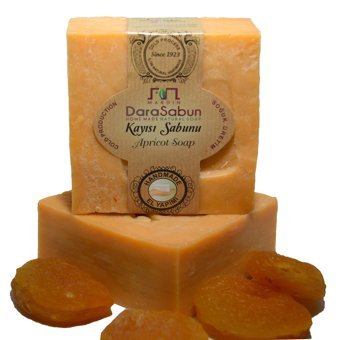 Dara Katı Sabun Doğal Kayısı Katı Sabun 2x140 gr