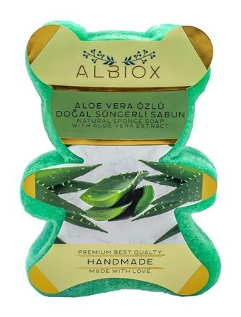 Albiox Doğal Aloe Vera Katı Sabun 135 gr