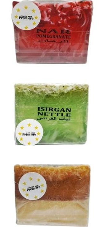 Monsieur Premiere Ballı-Isırgan-Keçi Sütlü-Nar Katı Sabun 120 gr