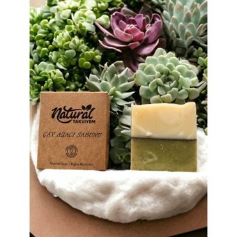 Natural Takviyem Doğal El Yapımı Çay Ağacı Katı Sabun 100 gr