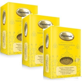 Mecitefendi Vanilya-Yasemin Katı Sabun 3x150 gr