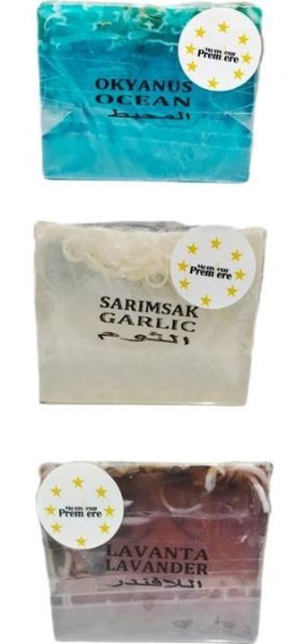 Monsieur Premiere Lavanta-Okyanus-Sarımsak Katı Sabun 120 gr