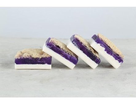 Aktürk Osmanli Katı Sabuni Lavantalı Kabak Lifli Katı Sabun 4x480 gr
