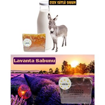 Monsieur Premiere Eşek Sütü-Lavanta Katı Sabun 2x130 gr