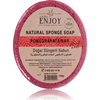 Sudsenjoyoil Doğal El Yapımı Nar Katı Sabun 125 gr