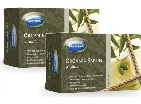 Mecitefendi Organik Kükürtlü Katı Sabun 2x125 gr