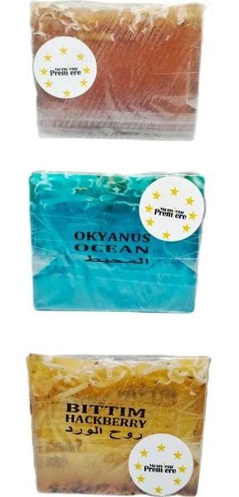 Monsieur Premiere Bıttım-Okyanus-Tarçın Katı Sabun 3x120 gr