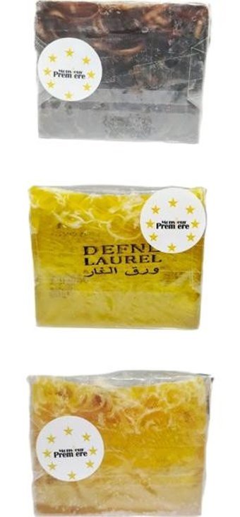 Monsieur Premiere Çikolata-Defne-Limon Katı Sabun 3x130 gr