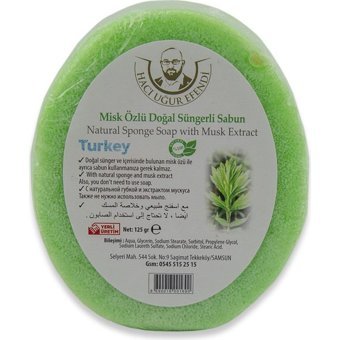 Hacı Uğur Efendi Doğal Misk Özlü Katı Sabun 125 gr