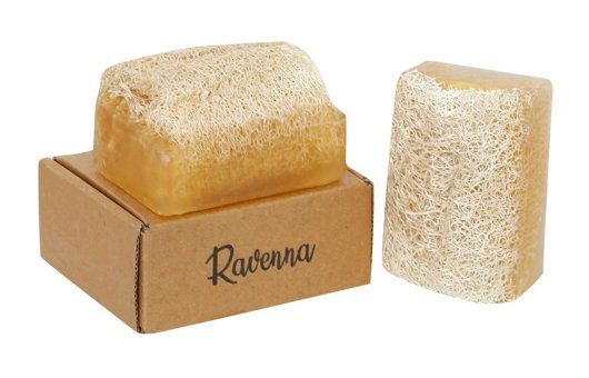 Ravenna Doğal Kabak Lifli Kabak Lifli-Shea Butter Katı Sabun 130 gr