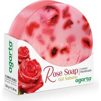 Agarta Doğal Gül Katı Sabun 150 gr