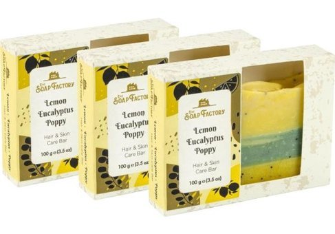 The Soap Factory Limon Katı Sabun 3x100 gr