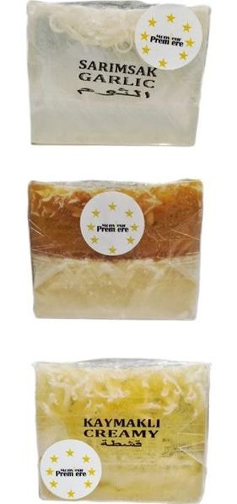 Monsieur Premiere Ballı-Kaymak-Sarımsak Katı Sabun 3x120 gr