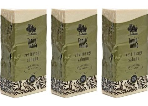 Tariş Doğal Zeytinyağlı Katı Sabun 3x800 gr