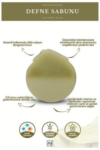 Nkare Defne Katı Sabun 100 gr