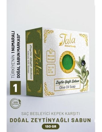 Tala Doğal Kepek Karşıtı Zeytinyağlı Katı Sabun 150 gr