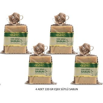 Akiksir Eşek Sütü Katı Sabun 4x220 gr