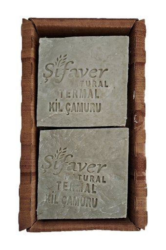 Şifaver Doğal El Yapımı Kil Katı Sabun 4x500 gr
